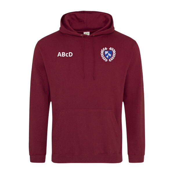 Ashfield Girls School Leavers Hoodie - Burgundy Thumbnail