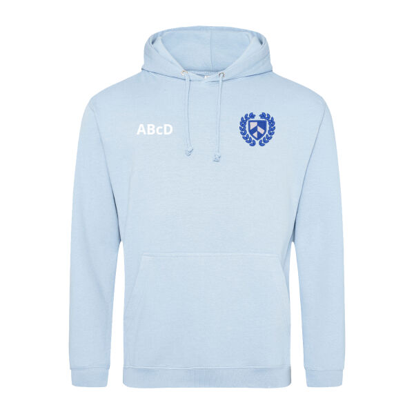 Ashfield Girls School Leavers Hoodie - Sky Blue Thumbnail